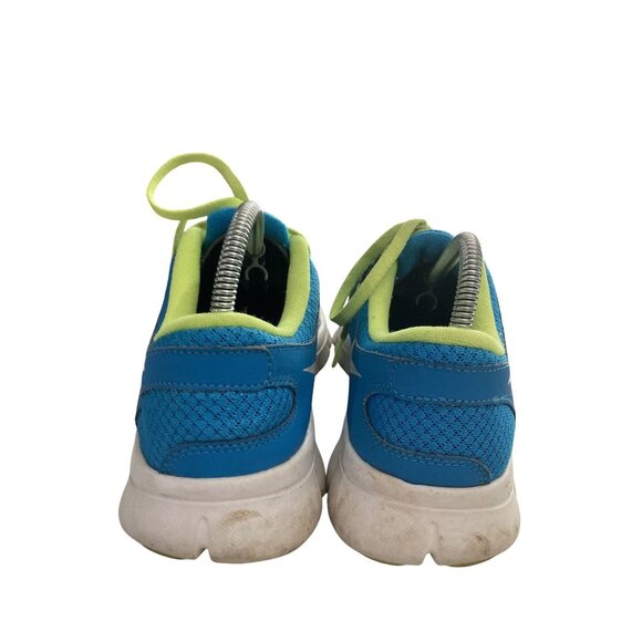 Nike 525754 Women's  Size 7.5 Blue  Neon Green Running Shoes - Picture 4 of 8